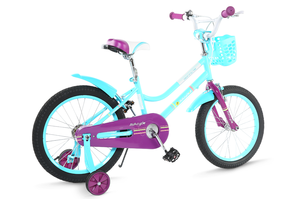 Xe Đạp Trẻ Em AVACycle British Princess JK904-18 18 inch Màu Xanh Dương