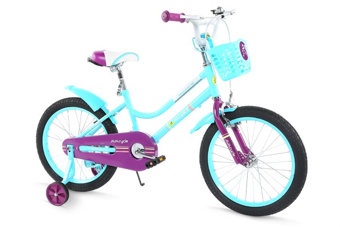 Xe Đạp Trẻ Em AVACycle British Princess JK904-18 18 inch Màu Xanh Dương