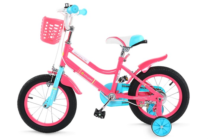 Xe Đạp Trẻ Em AVACycle British Princess JY904-14 14 inch Màu Hồng
