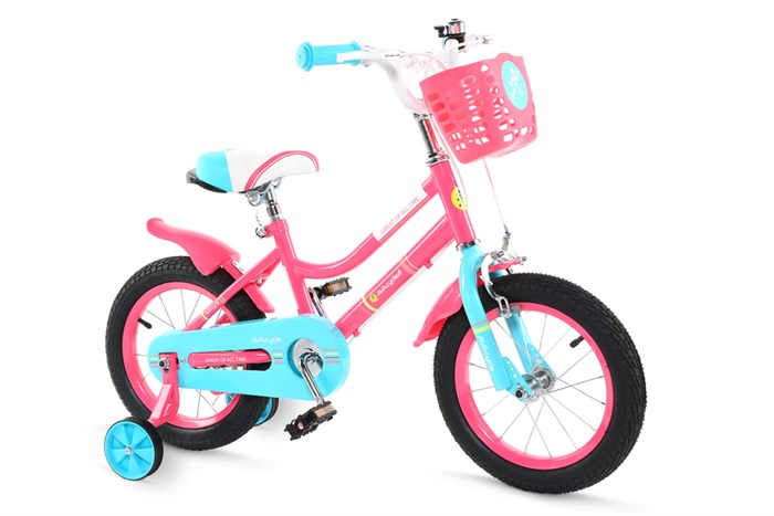 Xe Đạp Trẻ Em AVACycle British Princess JY904-14 14 inch Màu Hồng