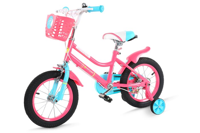 Xe Đạp Trẻ Em AVACycle British Princess JY904-14 14 inch Màu Hồng