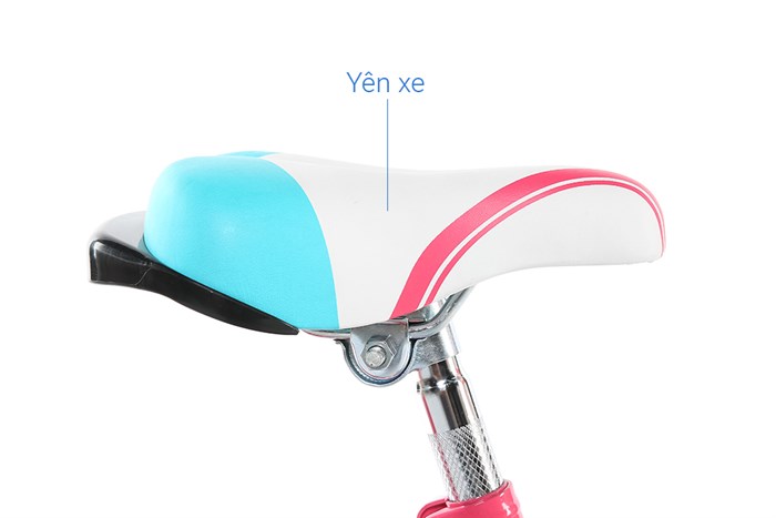 Xe Đạp Trẻ Em AVACycle British Princess JY904-14 14 inch Màu Hồng