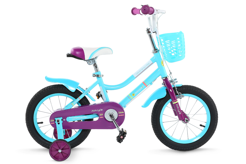 Xe Đạp Trẻ Em AVACycle British Princess JY904-14 14 inch Màu Xanh Dương