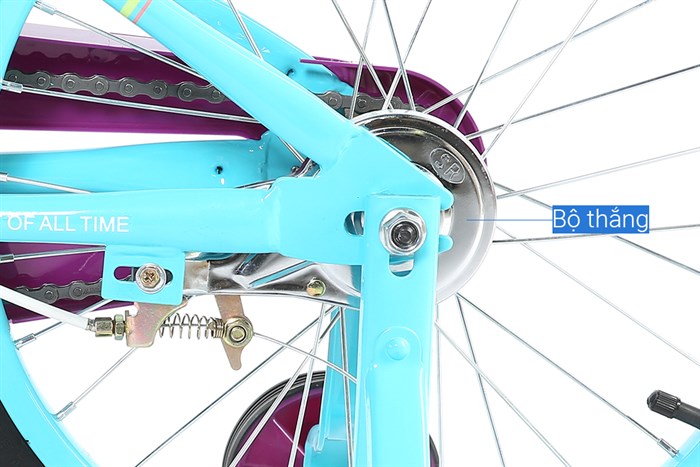 Xe Đạp Trẻ Em AVACycle British Princess JY904-14 14 inch Màu Xanh Dương