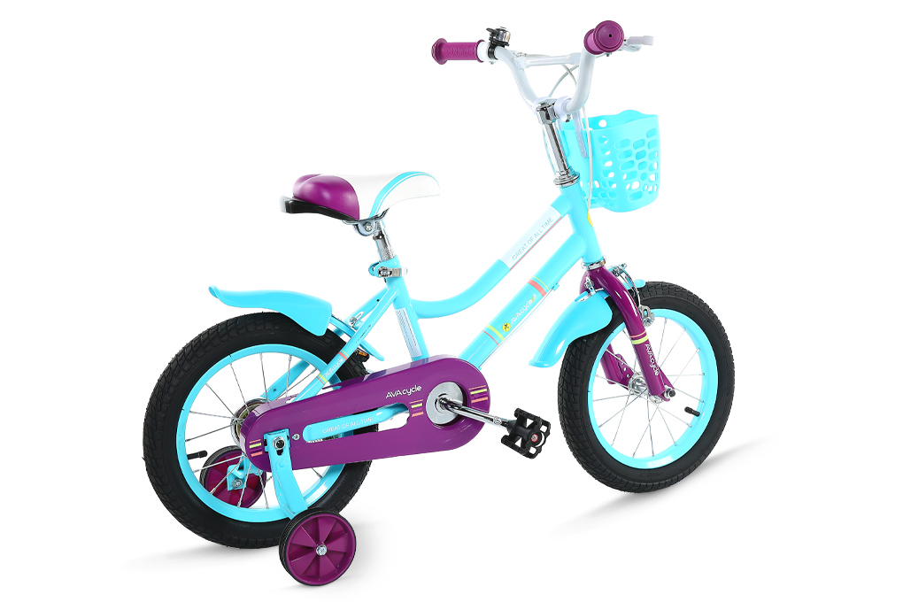 Xe Đạp Trẻ Em AVACycle British Princess JY904-14 14 inch Màu Xanh Dương
