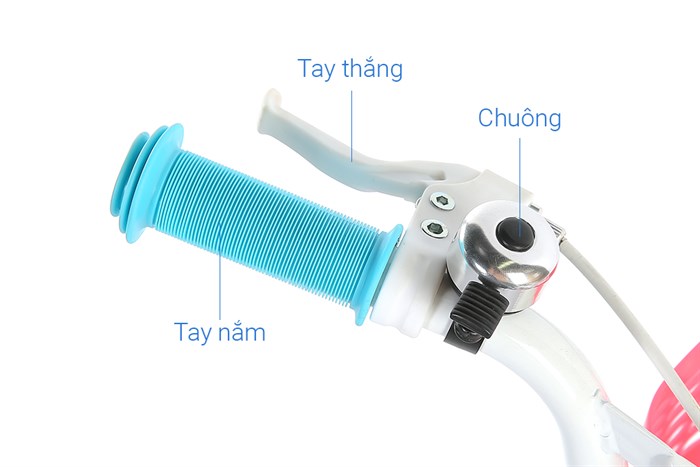 Xe Đạp Trẻ Em AVACycle British Princess JY904-16 16 inch Màu Hồng