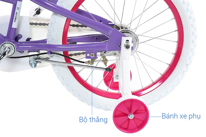 Xe Đạp Trẻ Em AVACycle Fairy Maiden JK905-18 18 inch Màu Tím