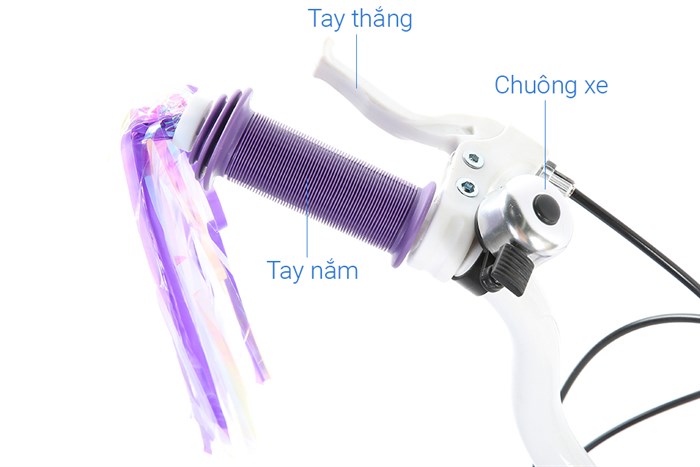 Xe Đạp Trẻ Em AVACycle Fairy Maiden JY905-12 12 inch Màu Tím