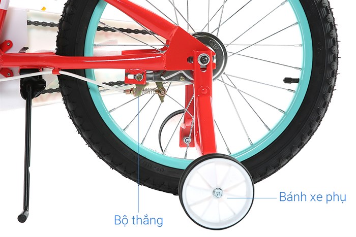 Xe Đạp Trẻ Em AVACycle Fire Phoenix JK904-18 18 inch Màu Đỏ