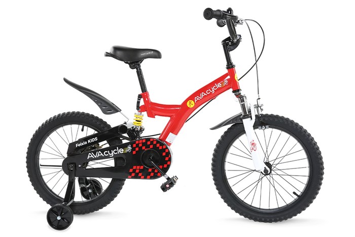 Xe Đạp Trẻ Em AVACycle Feixia JK912-18 18 inch Màu Đỏ