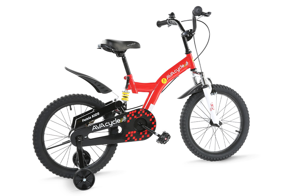 Xe Đạp Trẻ Em AVACycle Feixia JK912-18 18 inch Màu Đỏ
