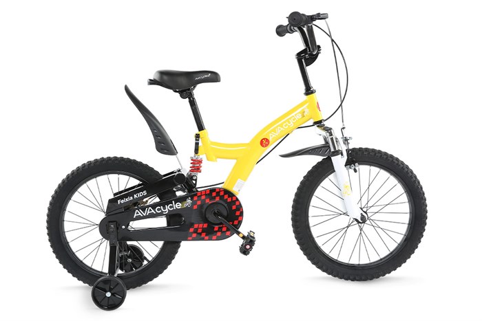 Xe Đạp Trẻ Em AVACycle Feixia JK912-18 18 inch Màu Vàng