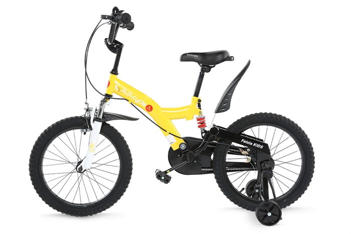 Xe Đạp Trẻ Em AVACycle Feixia JK912-18 18 inch Màu Vàng