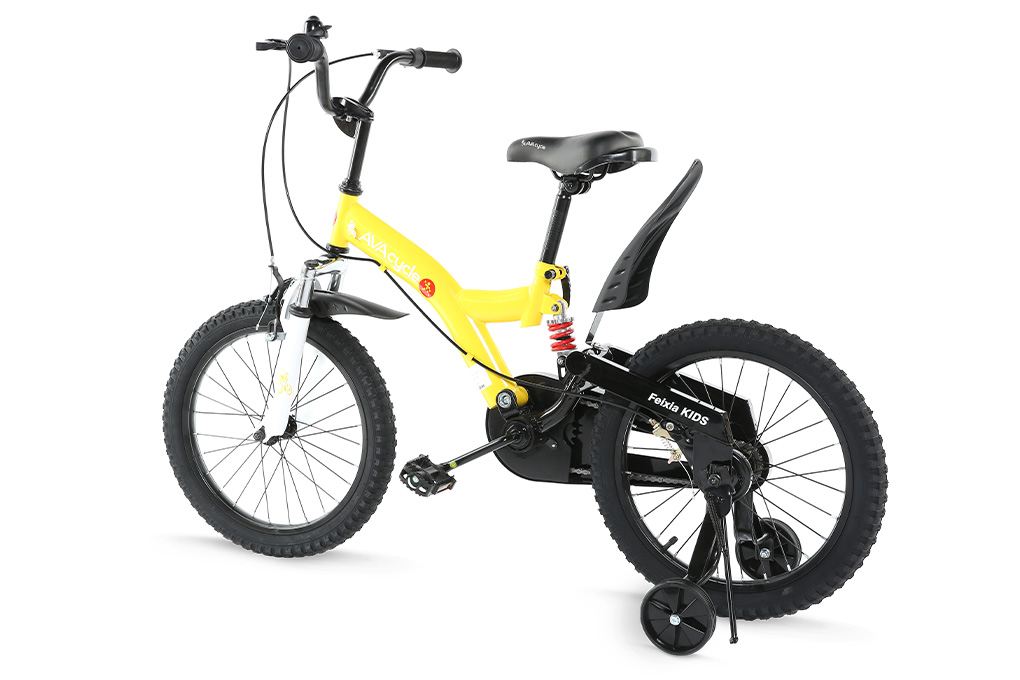Xe Đạp Trẻ Em AVACycle Feixia JK912-18 18 inch Màu Vàng