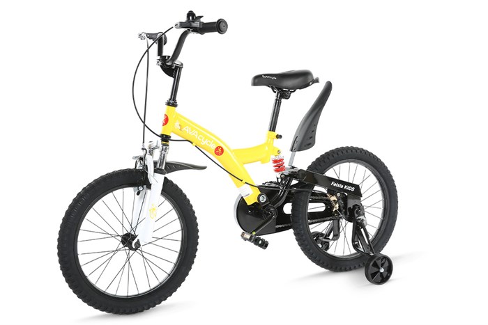 Xe Đạp Trẻ Em AVACycle Feixia JK912-18 18 inch Màu Vàng