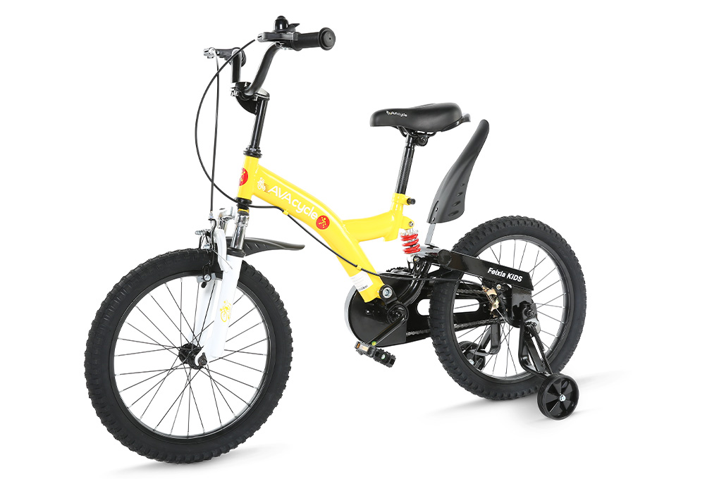 Xe Đạp Trẻ Em AVACycle Feixia JK912-18 18 inch Màu Vàng