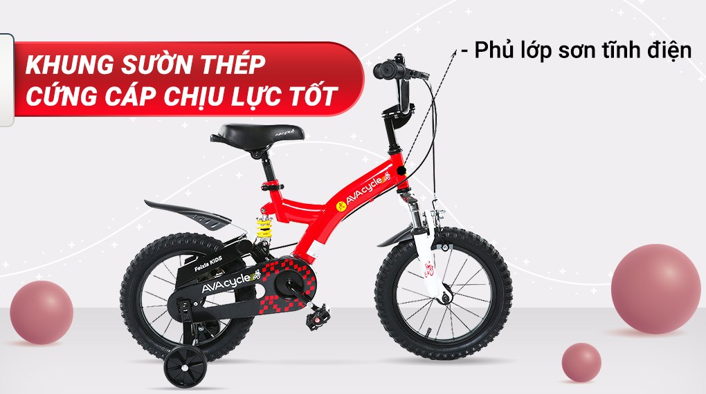 Xe Đạp Trẻ Em AVACycle Feixia JY912-14 14 inch