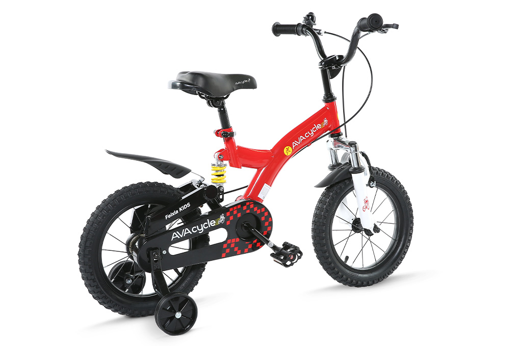 Xe Đạp Trẻ Em AVACycle Feixia JY912-14 14 inch Màu Đỏ