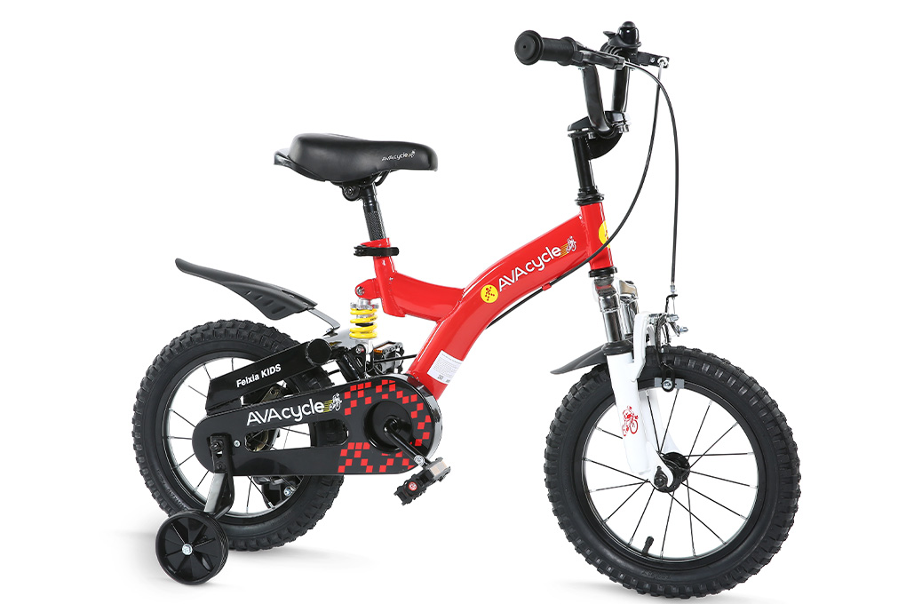 Xe Đạp Trẻ Em AVACycle Feixia JY912-14 14 inch Màu Đỏ