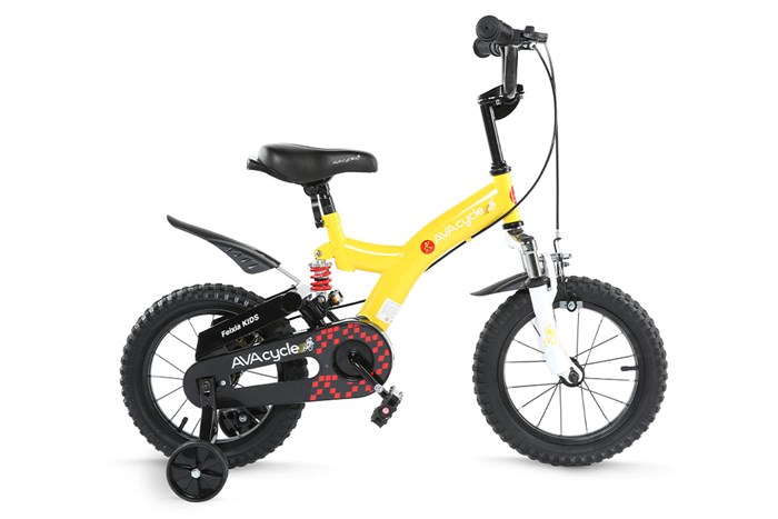 Xe Đạp Trẻ Em AVACycle Feixia JY912-14 14 inch Màu Vàng