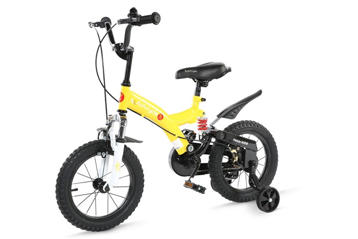 Xe Đạp Trẻ Em AVACycle Feixia JY912-14 14 inch Màu Vàng