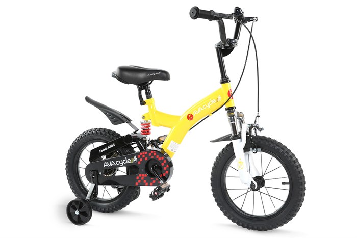 Xe Đạp Trẻ Em AVACycle Feixia JY912-14 14 inch Màu Vàng