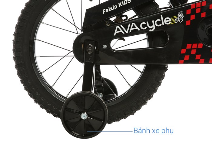 Xe Đạp Trẻ Em AVACycle Feixia JY912-16 16 inch Màu Đỏ