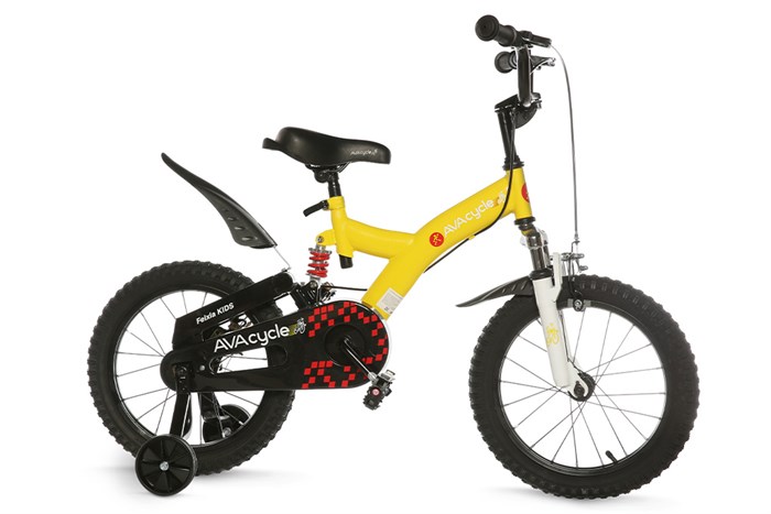Xe Đạp Trẻ Em AVACycle Feixia JY912-16 16 inch Màu Vàng