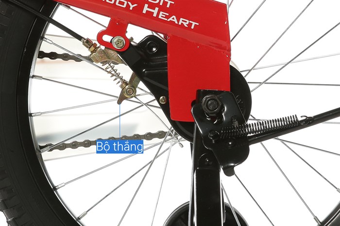 Xe Đạp Trẻ Em AVACycle Knight JK903-18 18 inch Màu Đỏ