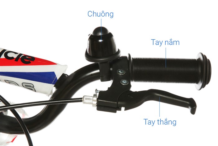 Xe Đạp Trẻ Em AVACycle Knight JK903-18 18 inch Màu Đỏ