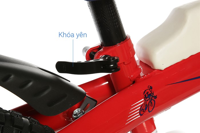 Xe Đạp Trẻ Em AVACycle Knight JY903-12 12 inch Màu Đỏ