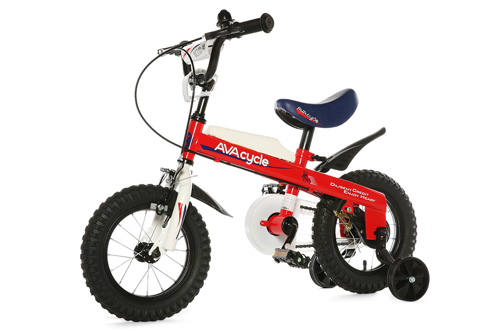 Xe Đạp Trẻ Em AVACycle Knight JY903-12 12 inch Màu Đỏ