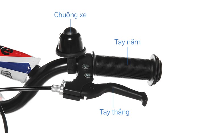 Xe Đạp Trẻ Em AVACycle Knight JY903-12 12 inch Màu Đỏ