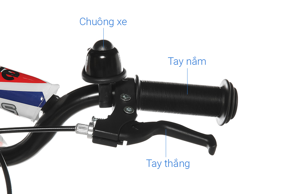 Xe Đạp Trẻ Em AVACycle Knight JY903-12 12 inch Màu Đỏ