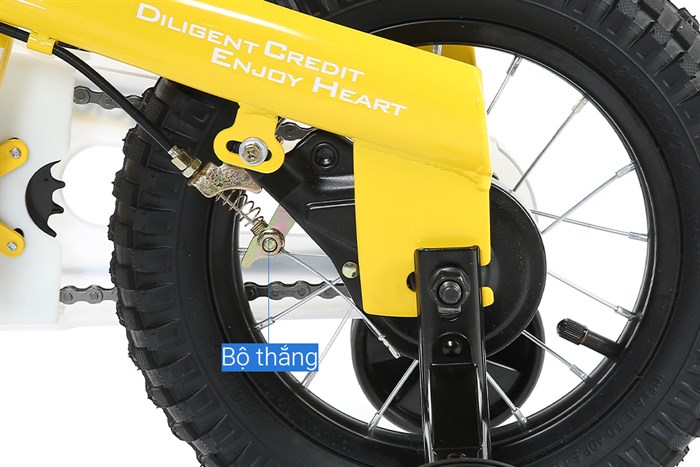 Xe Đạp Trẻ Em AVACycle Knight JY903-12 12 inch Màu Vàng