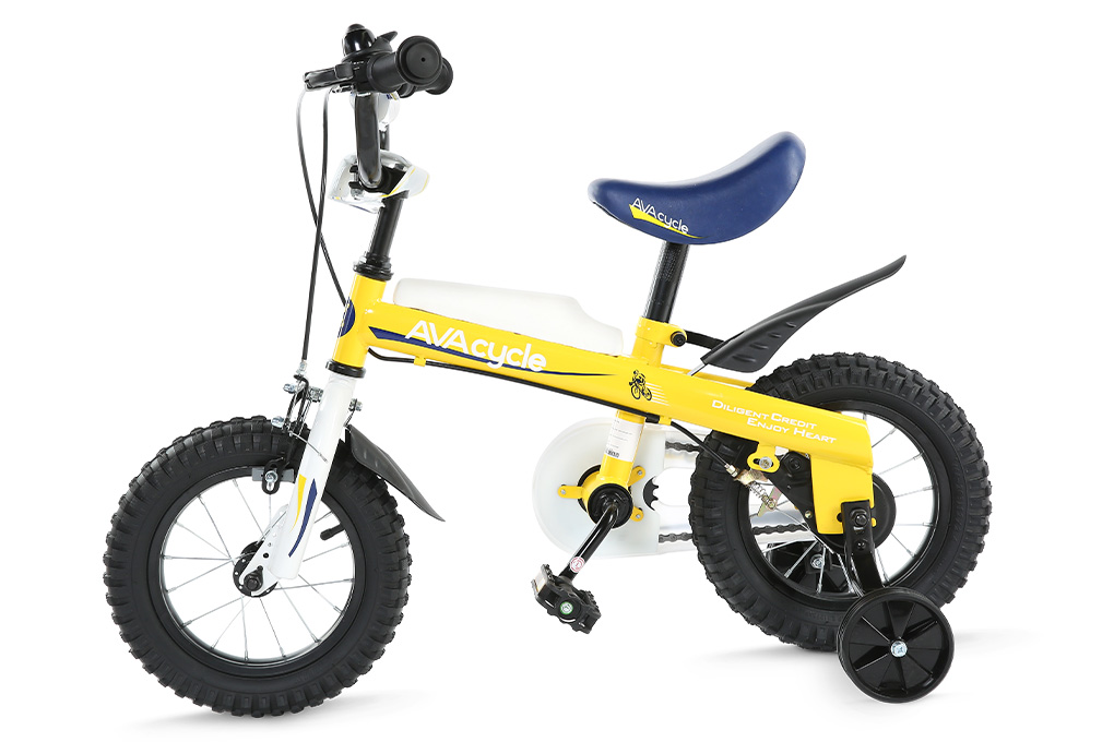 Xe Đạp Trẻ Em AVACycle Knight JY903-12 12 inch Màu Vàng