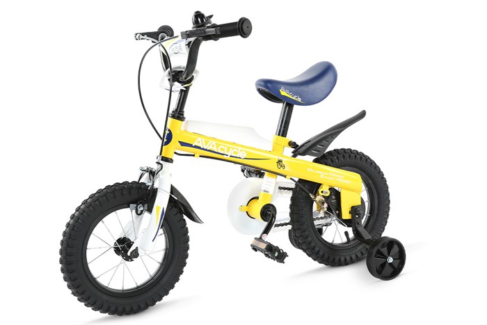 Xe Đạp Trẻ Em AVACycle Knight JY903-12 12 inch Màu Vàng