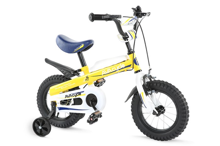 Xe Đạp Trẻ Em AVACycle Knight JY903-12 12 inch Màu Vàng
