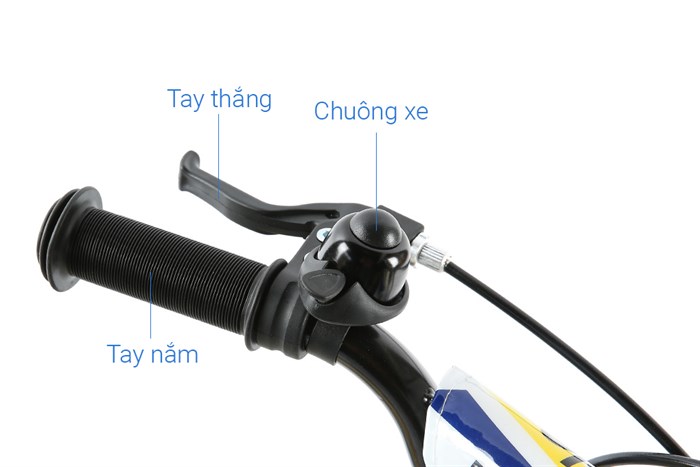 Xe Đạp Trẻ Em AVACycle Knight JY903-12 12 inch Màu Vàng