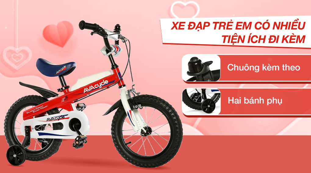 Xe Đạp Trẻ Em AVACycle Knight JY903-14 14 inch