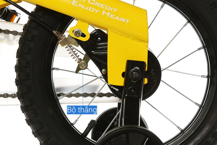 Xe Đạp Trẻ Em AVACycle Knight JY903-14 14 inch Màu Vàng