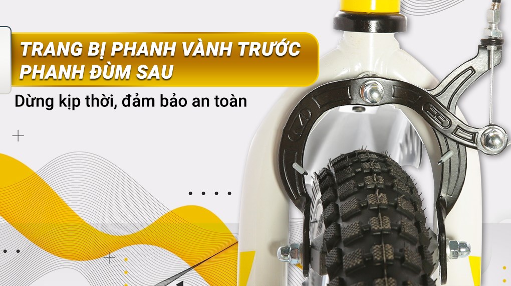 Xe Đạp Trẻ Em AVACycle Knight JY903-16 16 inch