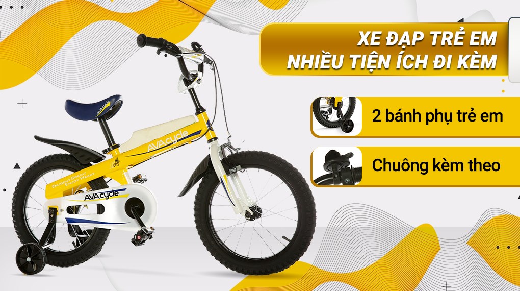Xe Đạp Trẻ Em AVACycle Knight JY903-16 16 inch