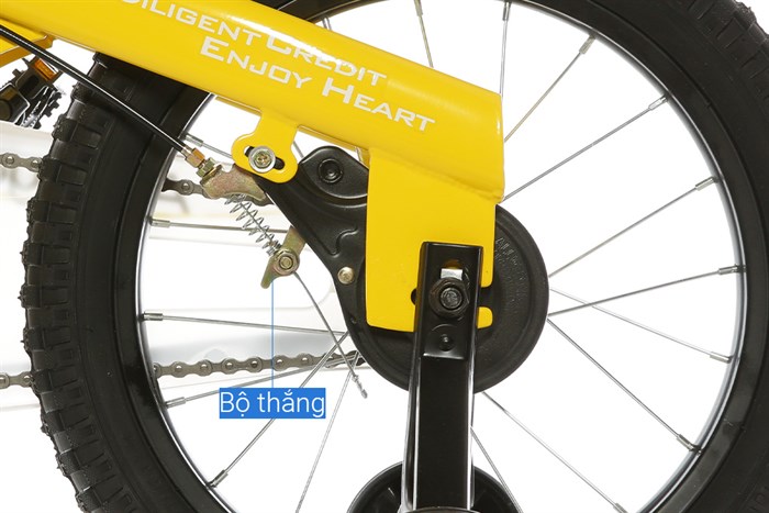 Xe Đạp Trẻ Em AVACycle Knight JY903-16 16 inch Màu Vàng