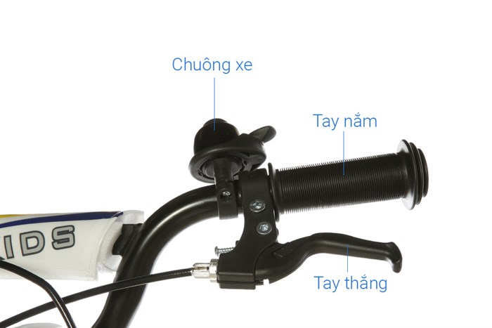 Xe Đạp Trẻ Em AVACycle Knight JY903-16 16 inch Màu Vàng
