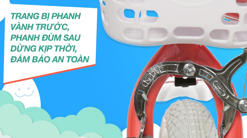 Xe Đạp Trẻ Em AVACycle Flower Fairy JK908-18 18 inch