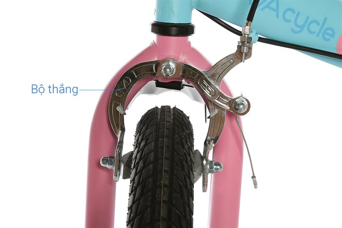 Xe Đạp Trẻ Em AVACycle Macaroon JK906-18 18 inch Màu Xanh dương nhạt