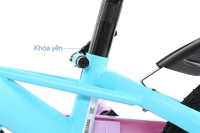 Xe Đạp Trẻ Em AVACycle Macaroon JY906-12 12 inch Màu Xanh dương nhạt