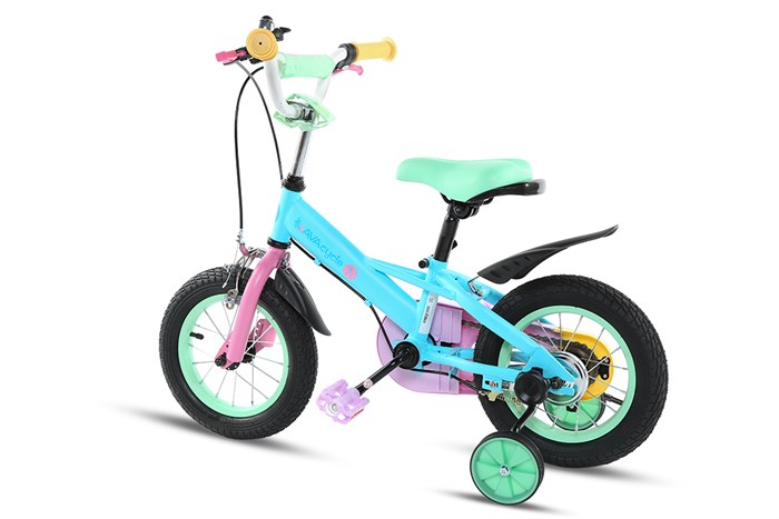 Xe Đạp Trẻ Em AVACycle Macaroon JY906-12 12 inch Màu Xanh dương nhạt