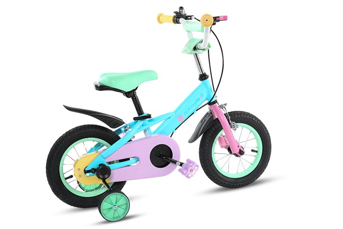 Xe Đạp Trẻ Em AVACycle Macaroon JY906-12 12 inch Màu Xanh dương nhạt